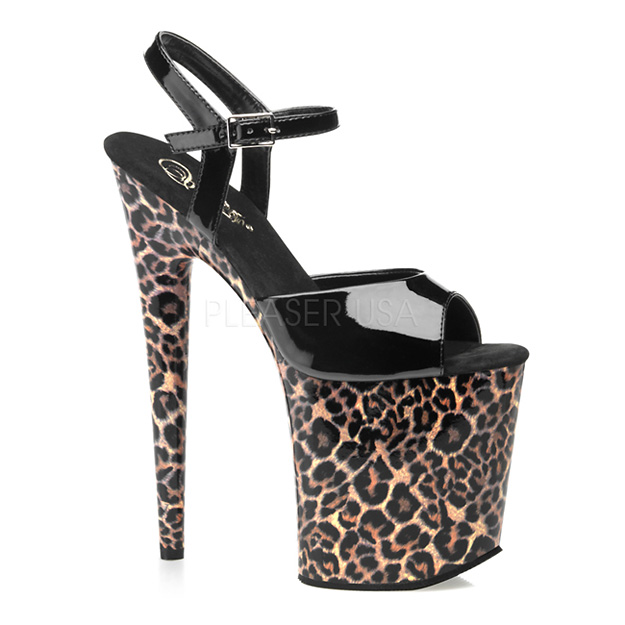 leopard print pleasers